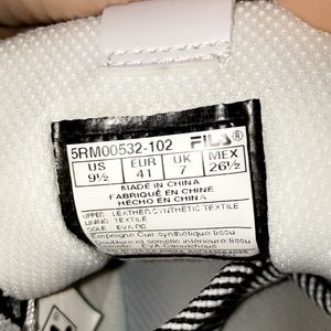Fila shoes
